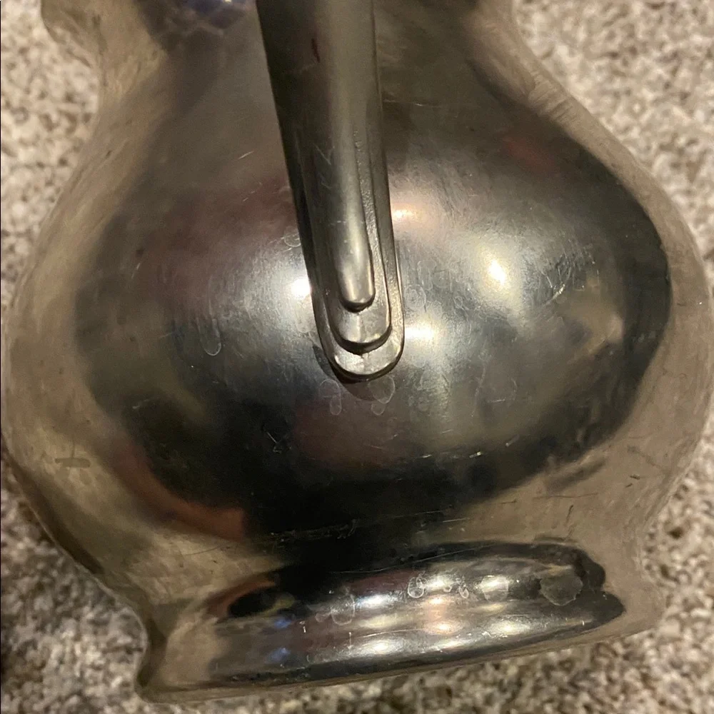 Vintage Royal Holland Elegant Silver Pewter Pitcher.